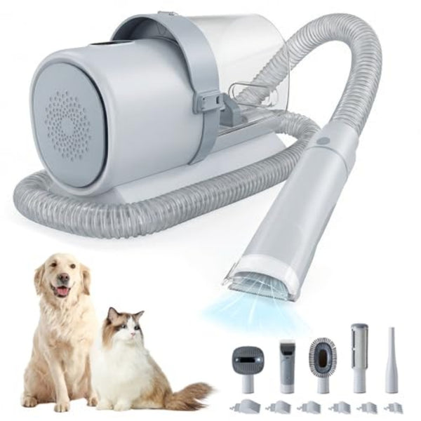 5-in-1 Pet Grooming Vacuum Kit