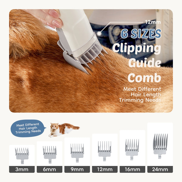 5-in-1 Pet Grooming Vacuum Kit